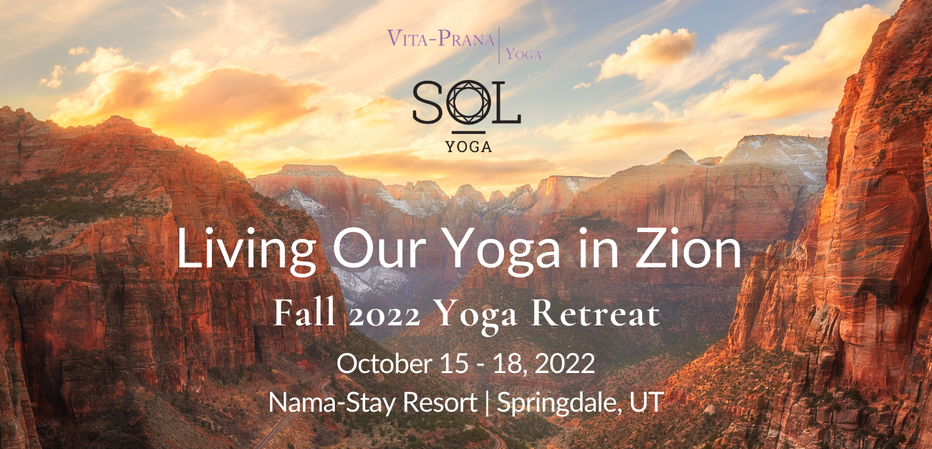 Sol Yoga Fall Retreat Zion Nation Park