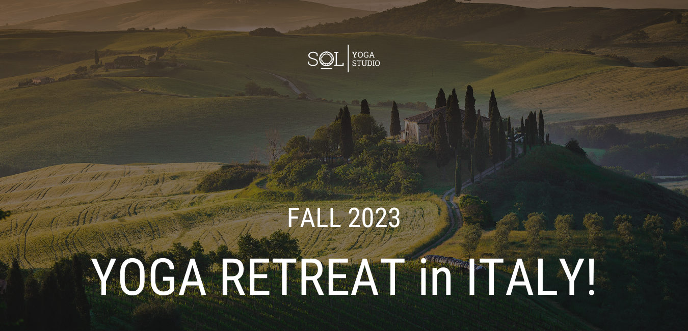 Yoga Retreat in Italy Fall 2023